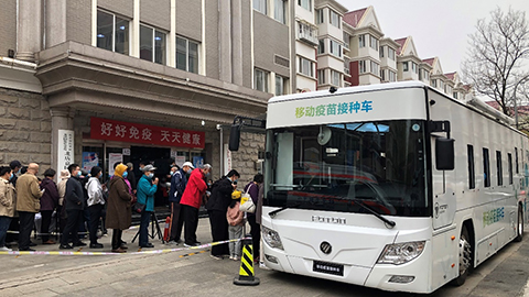 助力首都新冠疫苗接種工作，福田歐輝全國首款移動疫苗接種車上崗