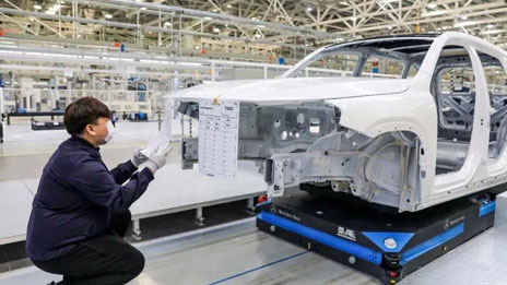 蔡奇檢查調研北汽工廠：加強與海外供應鏈郃作，守望相助！